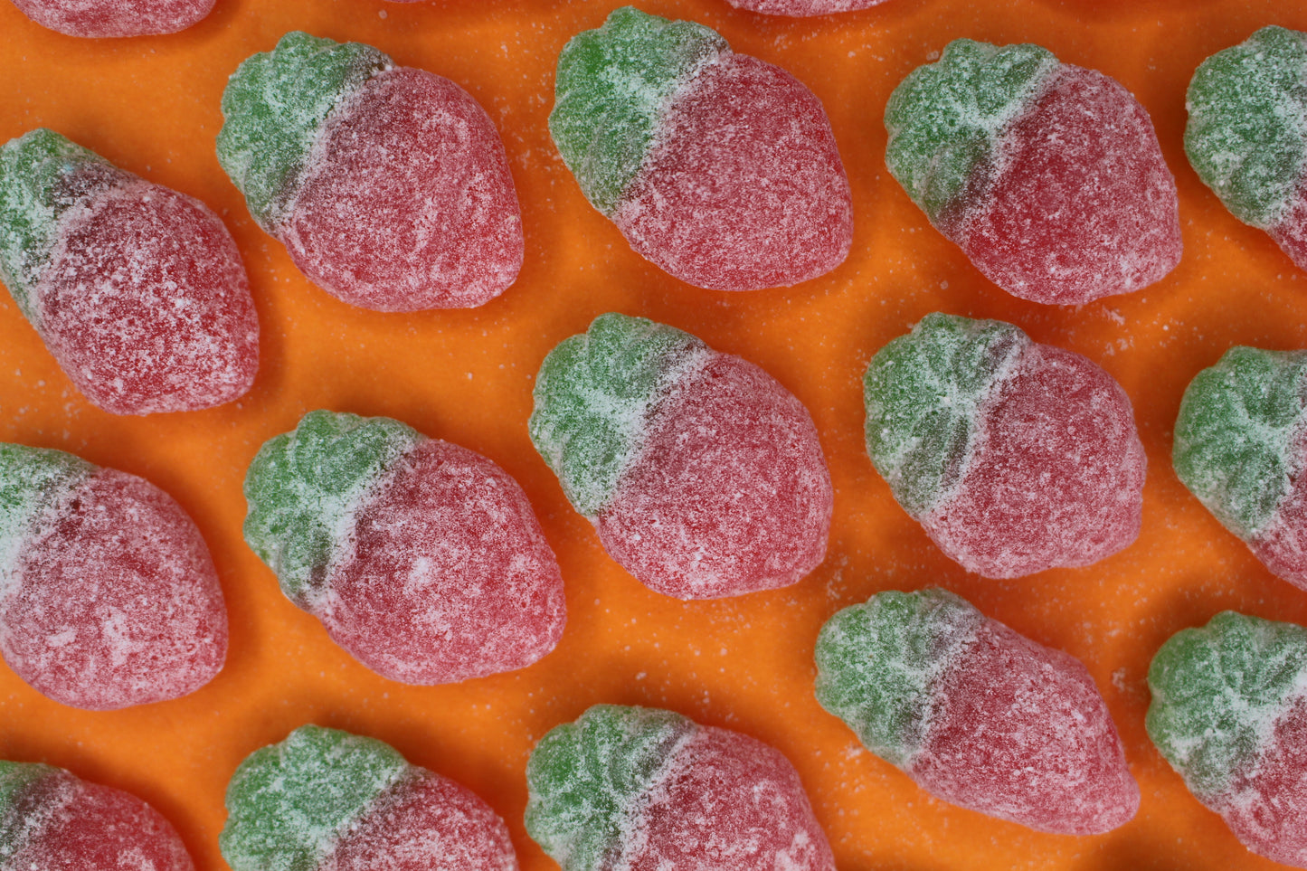 Giant Fizzy Strawberries