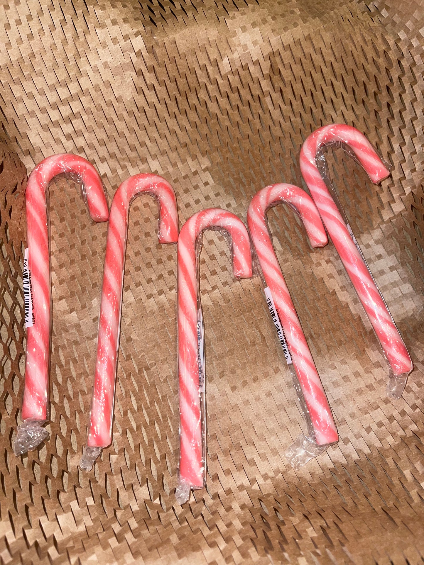 Strawberry Candy Canes